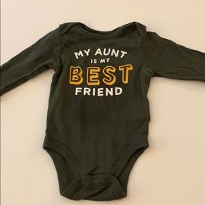 My aunt is my best friend onesie